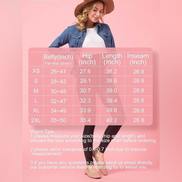 Tagoo Maternity Over Belly Leggings - Picture 6 of 7